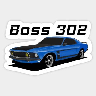 Boss 302 Sticker